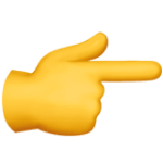 Point emoji
